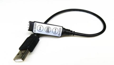 LEDテープライトRGB専用USB接続コネクター